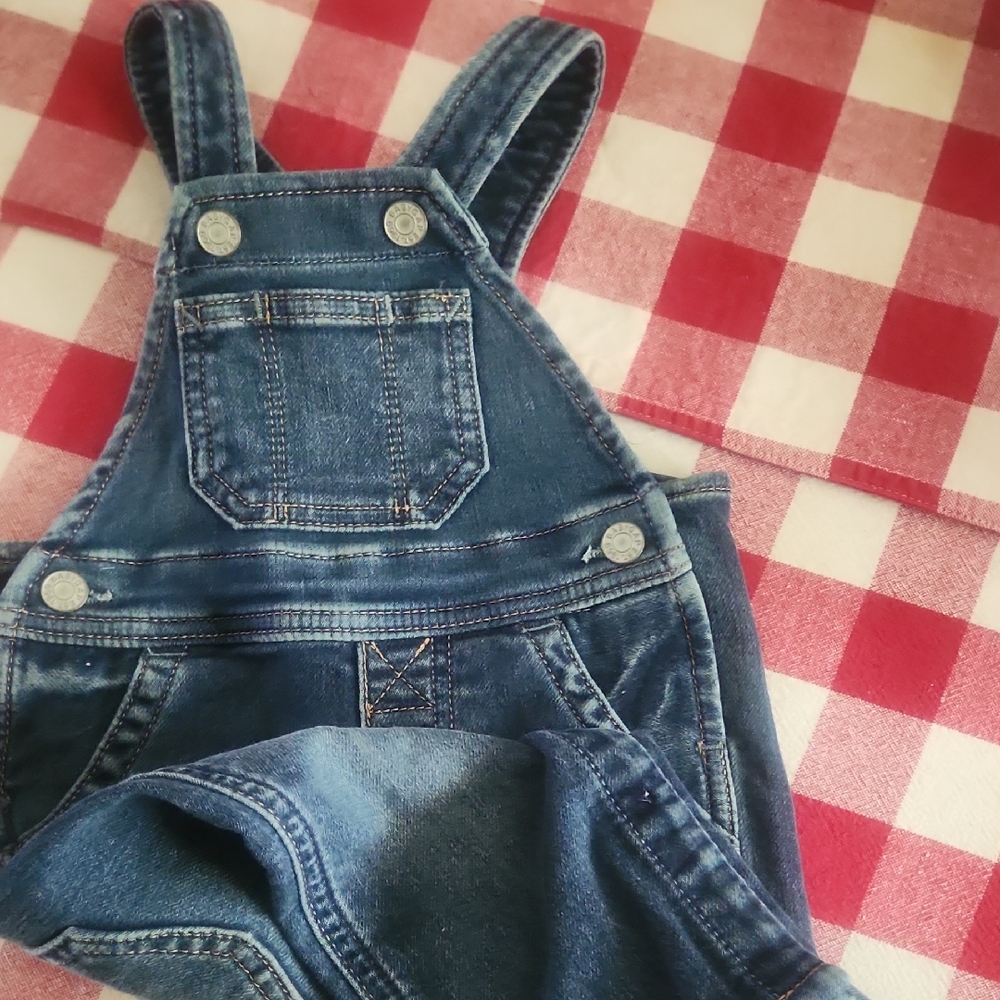 GAP Blue Denim Kids Overalls